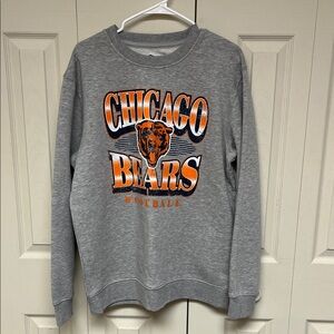 Fanatics Chicago Bears Gray and Orange Sweatshirt